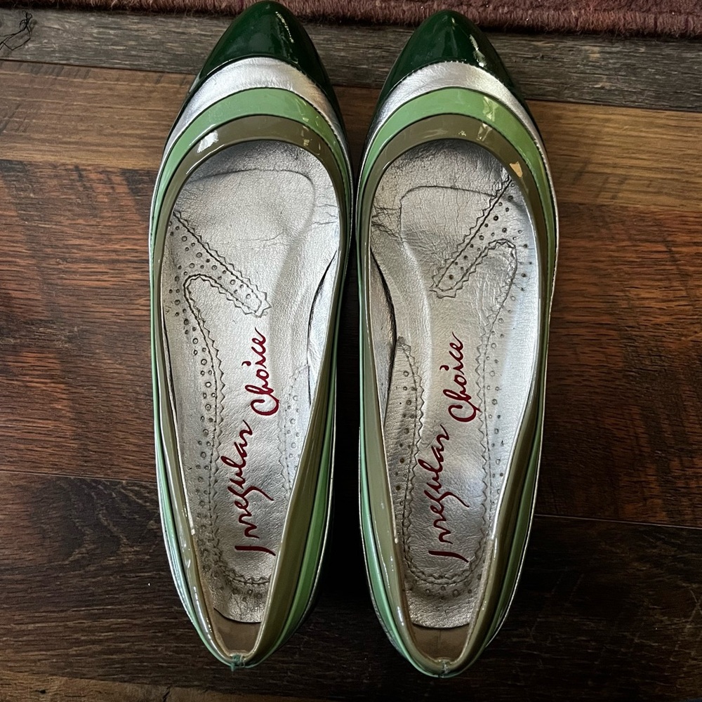 Irregular choice flats